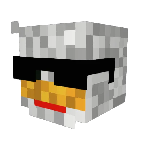 Thats_a_dog Minecraft avatar head, 3D render