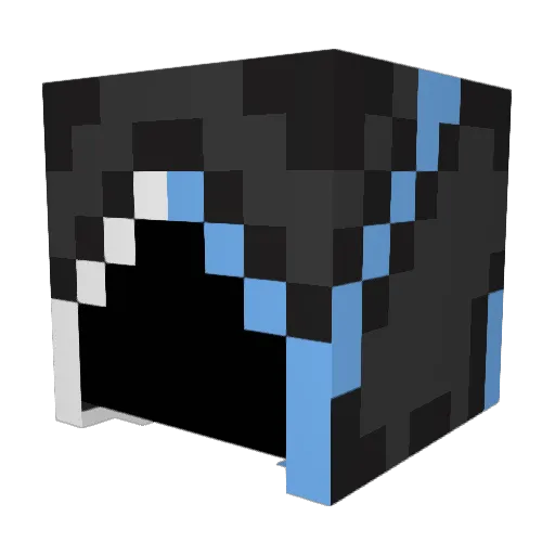 Thaullum_ Minecraft avatar head, 3D render