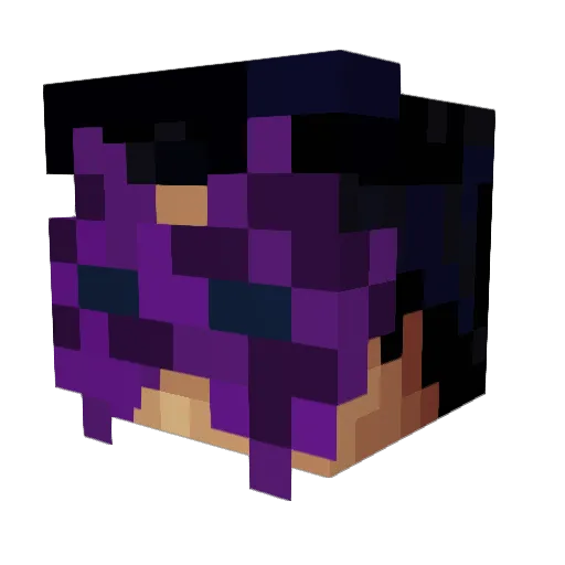 ThavinLee Minecraft avatar head, 3D render
