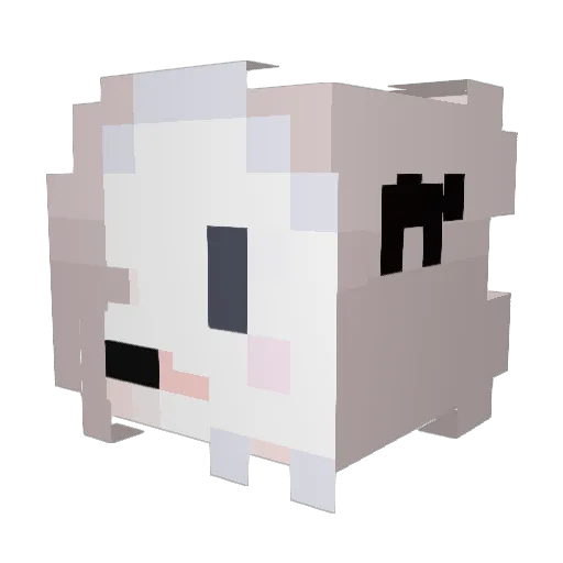 Thay05 Minecraft avatar head, 3D render