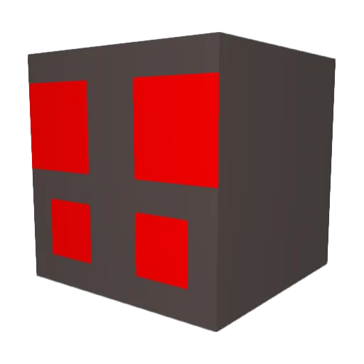 The1Mitch Minecraft avatar head, 3D render