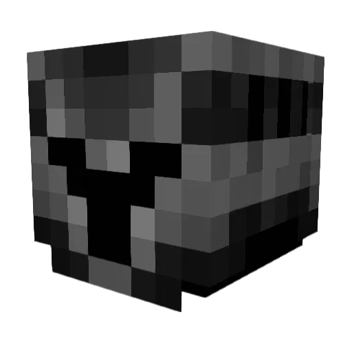 The1NOnlyMac Minecraft avatar head, 3D render