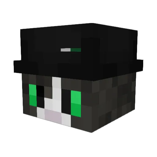 The1Stormyy Minecraft avatar head, 3D render