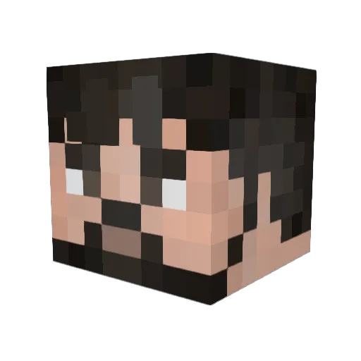 The1manarmy18 Minecraft avatar head, 3D render