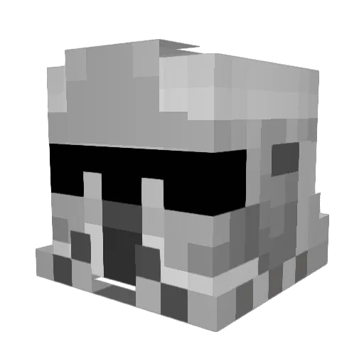 The1stryguy Minecraft avatar head, 3D render