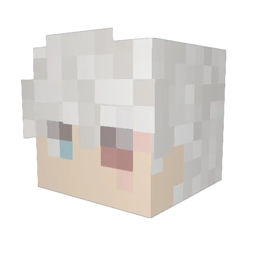 The2ndManiac Minecraft avatar head, 3D render