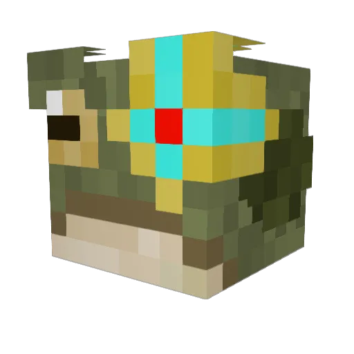 The3rothers Minecraft avatar head, 3D render