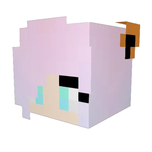 The4th2014 Minecraft avatar head, 3D render
