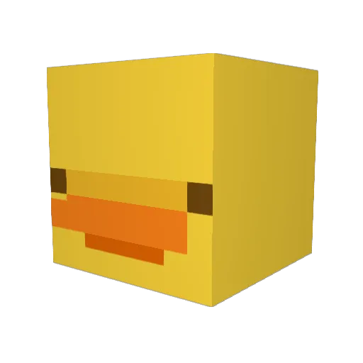 The5thBeatle99 Minecraft avatar head, 3D render