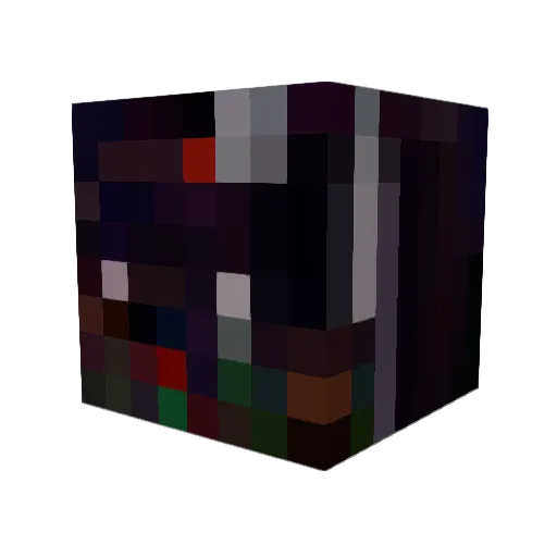 The7thArchean Minecraft avatar head, 3D render