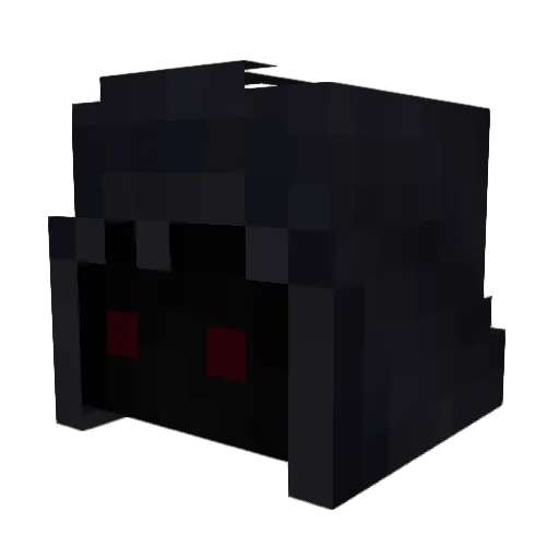 The80HD Minecraft avatar head, 3D render