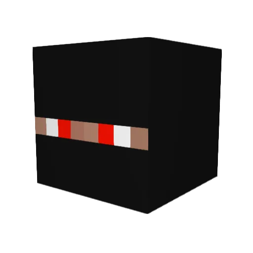 The89Penguins Minecraft avatar head, 3D render