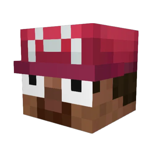 The999thUser Minecraft avatar head, 3D render