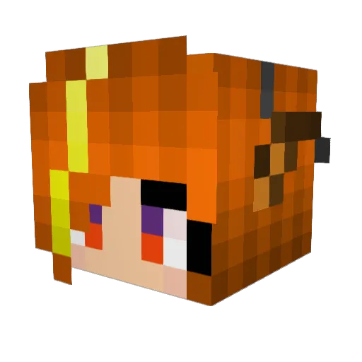 TheA7KillER Minecraft avatar head, 3D render