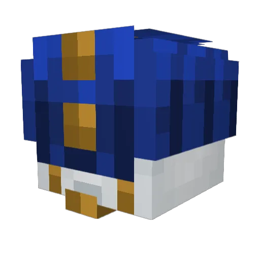 TheAABattery Minecraft avatar head, 3D render