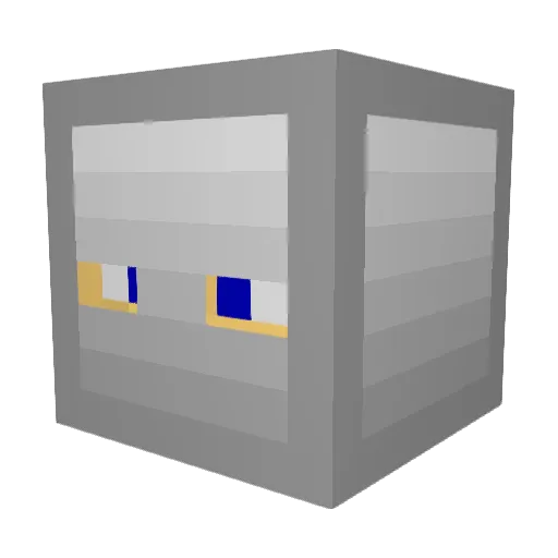 TheASSASSINB Minecraft avatar head, 3D render