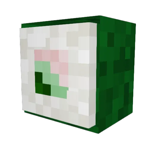 TheAceBoy Minecraft avatar head, 3D render