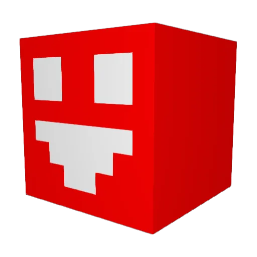 TheAchiever Minecraft avatar head, 3D render