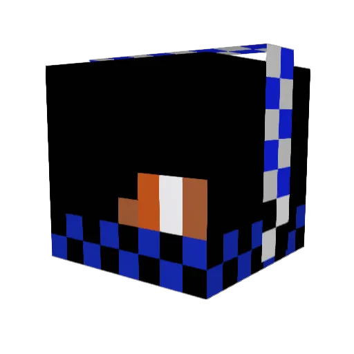 TheAdam96 Minecraft avatar head, 3D render