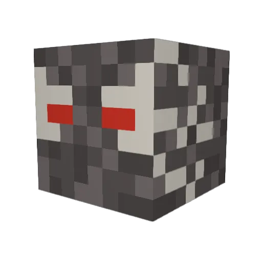 TheAddinator Minecraft avatar head, 3D render