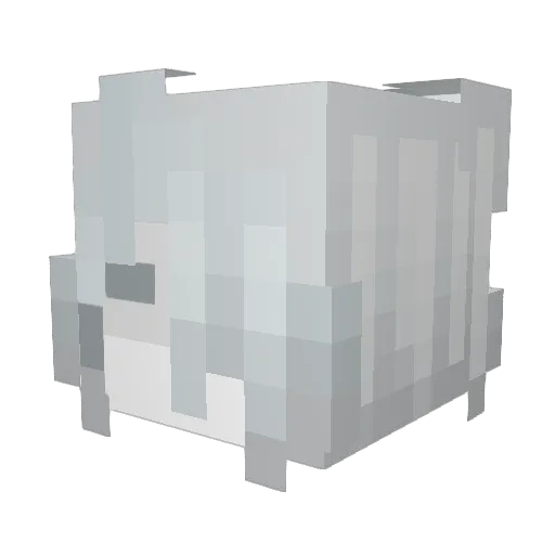 TheAdminOf2b2t Minecraft avatar head, 3D render