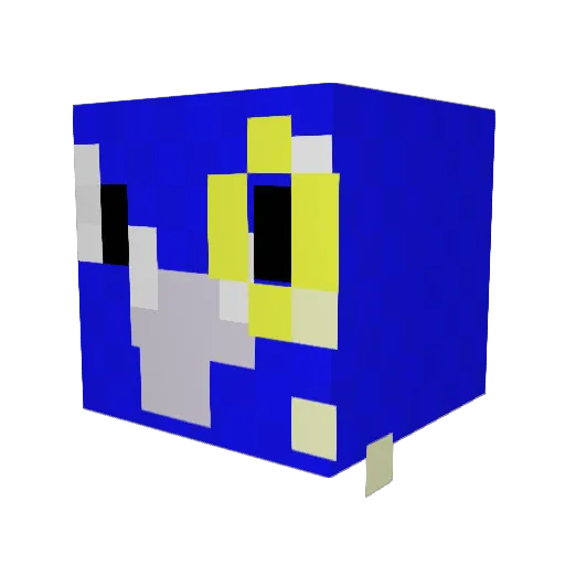 TheAdvisor Minecraft avatar head, 3D render