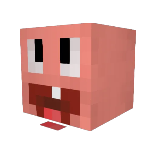 TheAgileOne12 Minecraft avatar head, 3D render