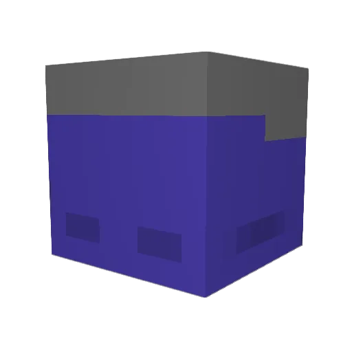 TheAkanizer Minecraft avatar head, 3D render