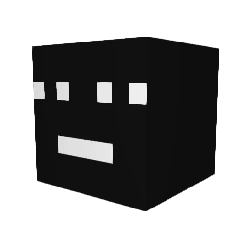 TheAlek14 Minecraft avatar head, 3D render