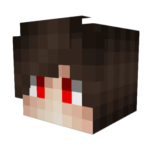 TheAlexGamer12 Minecraft avatar head, 3D render
