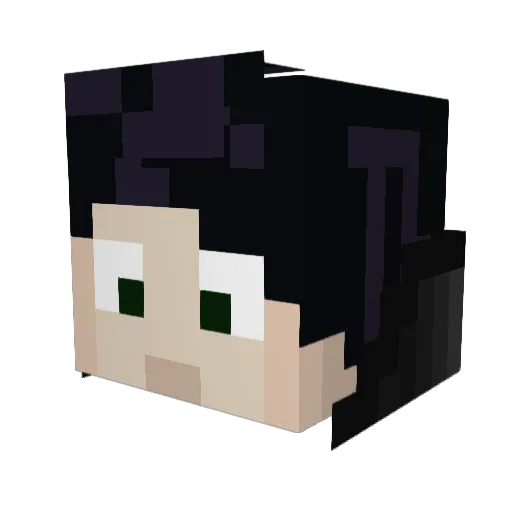 TheAllMightyOJ Minecraft avatar head, 3D render