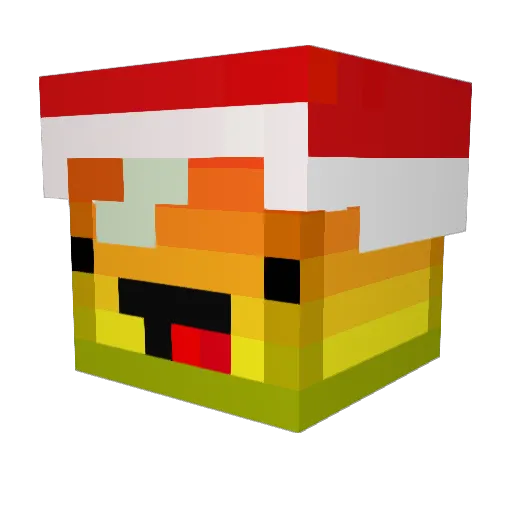 TheAmazingDanny Minecraft avatar head, 3D render