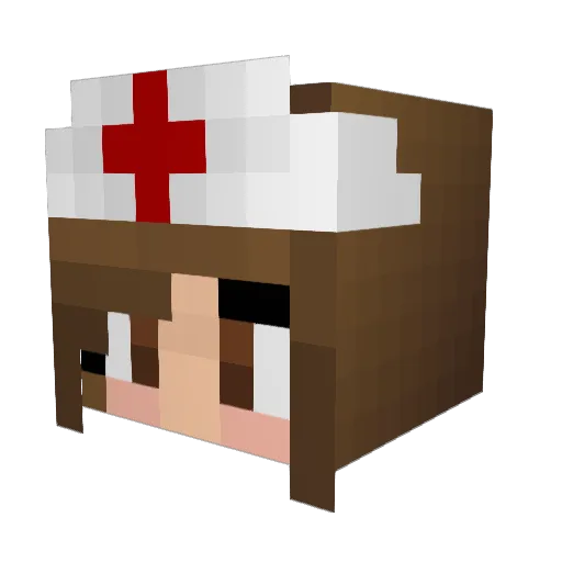 TheAmazingFISTO Minecraft avatar head, 3D render