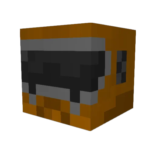 TheAmmy Minecraft avatar head, 3D render