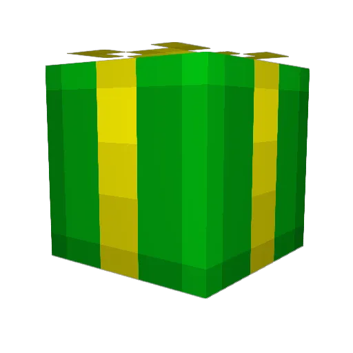 TheAmogusSus Minecraft avatar head, 3D render