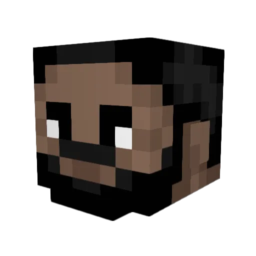 TheAmonginator Minecraft avatar head, 3D render