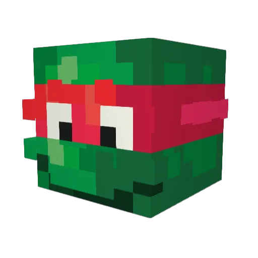 TheAncientLegend Minecraft avatar head, 3D render
