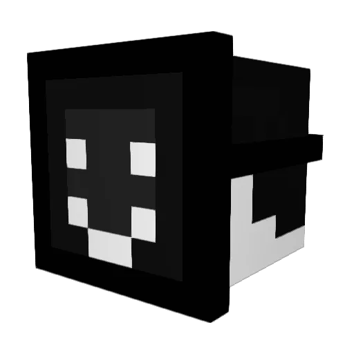 TheAndr3x Minecraft avatar head, 3D render