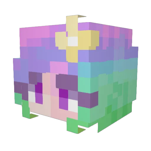 TheAngelOfDusk Minecraft avatar head, 3D render