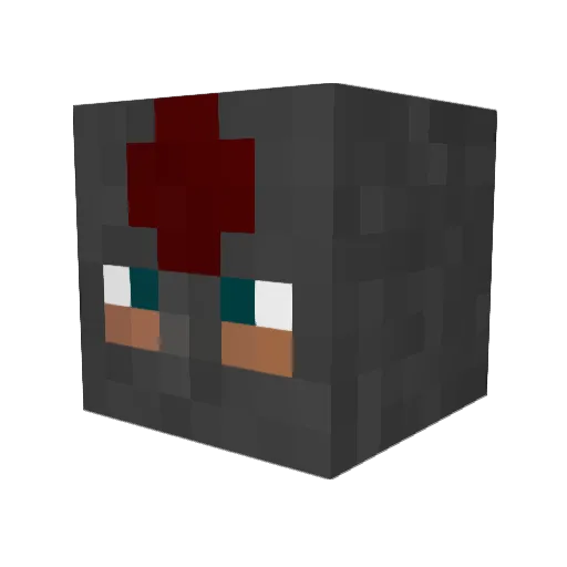 TheAnglo_Saxon Minecraft avatar head, 3D render
