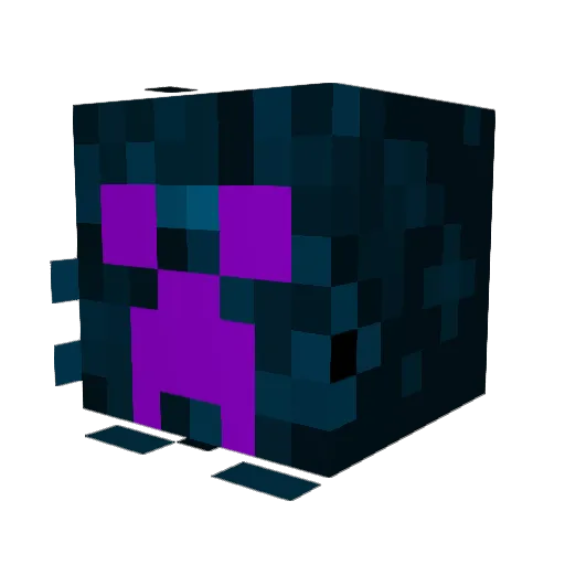 TheAppleJuicer Minecraft avatar head, 3D render
