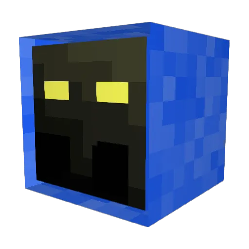 TheAppleKing11 Minecraft avatar head, 3D render