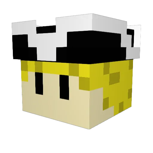 TheArcRunner Minecraft avatar head, 3D render
