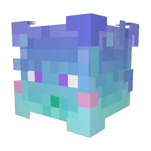 TheArcaneDuck Minecraft avatar head, 3D render