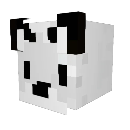 TheArcticFox522 Minecraft avatar head, 3D render