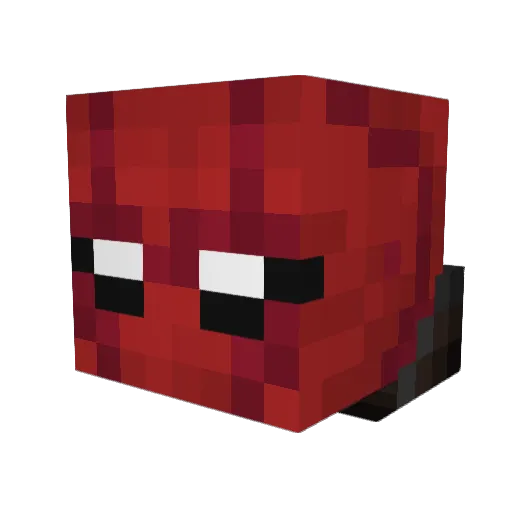TheArkhamAvenger Minecraft avatar head, 3D render