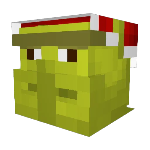 TheArlox Minecraft avatar head, 3D render