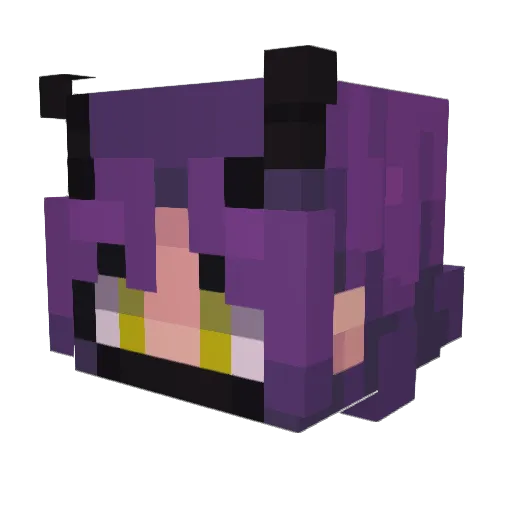 TheArtKid Minecraft avatar head, 3D render
