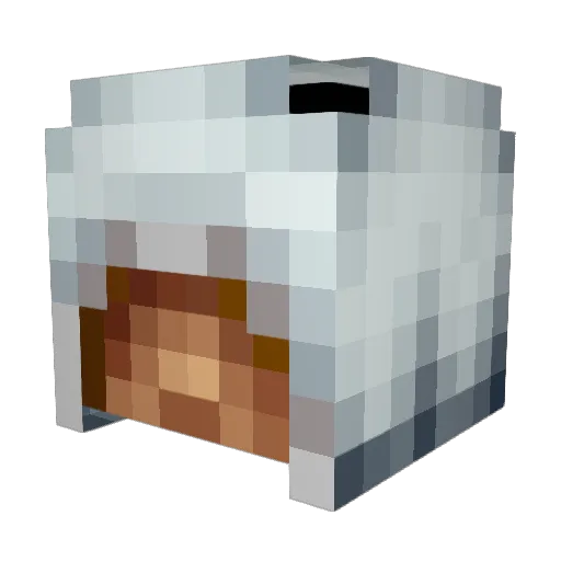 TheAssassin18 Minecraft avatar head, 3D render
