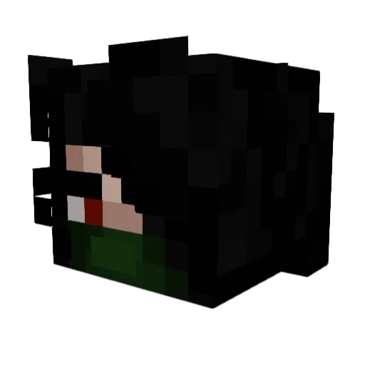 TheAssassin2012 Minecraft avatar head, 3D render